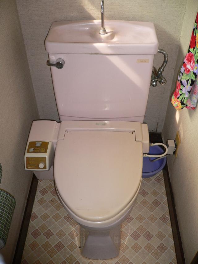 栃木小山 トイレの既存解体前